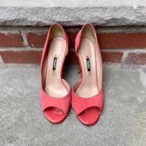 BALDAN suede heel shoes